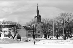 Bilde av Sandar Kirke